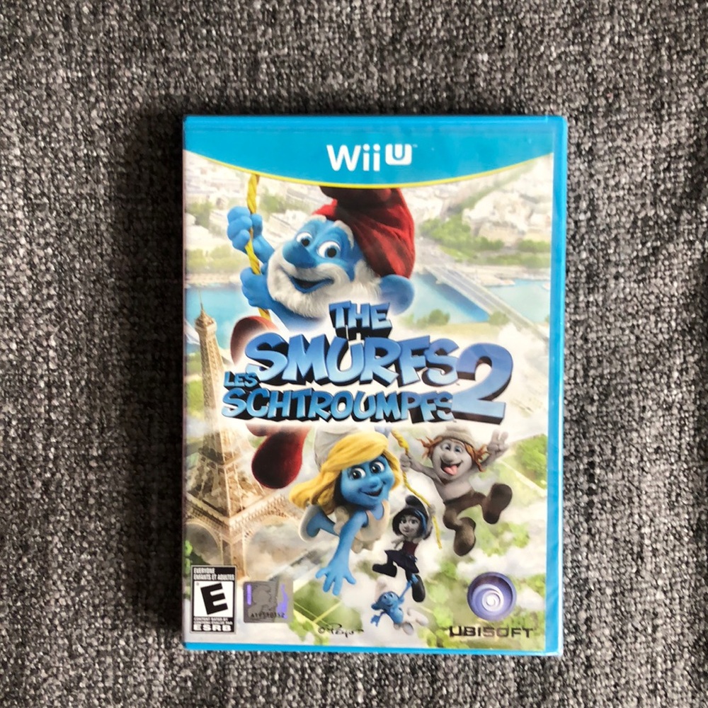 Sealed! The‎ Smurfs 2 Les Schtroumpfs Nintendo Wii U Game